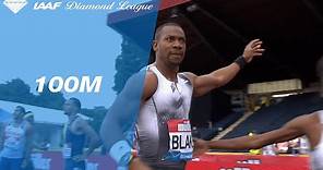 Yohan Blake bests a strong 100m field in Birmingham - IAAF Diamond League 2019