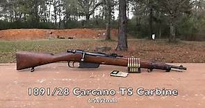 Shooting a Model 1891/28 Carcano TS Carbine