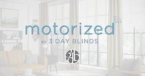 Motorized by 3 Day Blinds A Smarter, Convenient Window Treatment