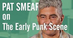 Pat Smear on the Early Punk Scene