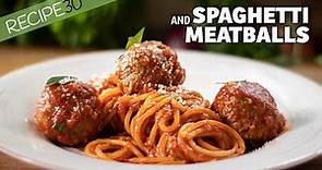 Spaghetti and Meatballs, Your New Favorite Recipe!