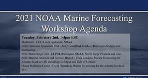 2021 NOAA Marine Forecasting Workshop