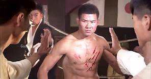 【擂台電影】擂台1打10，功夫小子不再隱藏實力，絕世功夫狂揍他們 ⚔️ 抗日 MMA | Kung Fu