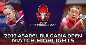 Wu Yang vs Ece Harac | 2019 ITTF Bulgaria Open Highlights (Pre)