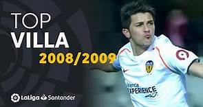 TOP Goles David Villa LaLiga Santander 2008/2009