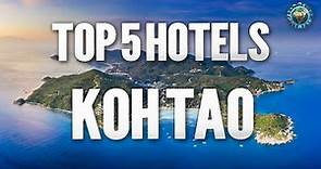 🏝️ BEST HOTELS & RESORTS in Koh Tao ✅ TOP5 | THAILAND 🇹🇭