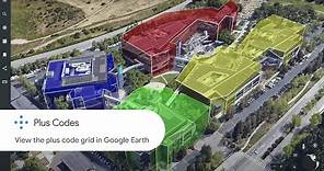 View the plus code grid in Google Earth