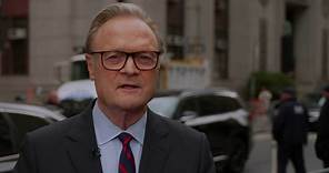 Lawrence O'Donnell on his interaction with Donald Trump in court