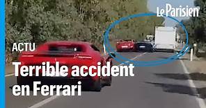 Italie : un conducteur de Ferrari provoque un accident mortel lors d’un rallye de voitures de luxe