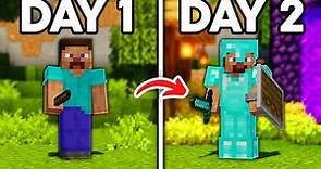 How to start a Minecraft Survival the Right Way - Beginners Ultimate Guide