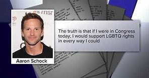 Former Illinois Rep. Aaron Schock comes out as gay