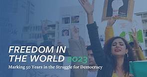 REPORT LAUNCH: Freedom in the World 2023: Marking 50 Years in the Struggle for Democracy