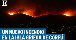 GRECIA | Un incendio en la isla de Corfú provoca nuevas evacuaciones en Grecia | EL PAÍS