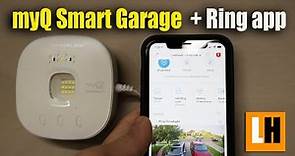 myQ Chamberlain Smart Garage Control + Ring App Integration - Cheapest WIFI Garage Door Controller
