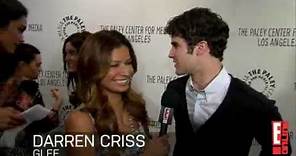 Chris and Darren talk about their kiss on Glee