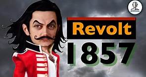 Revolt of 1857 | Sepoy Mutiny of 1857 | UPSC | Class 8 | War of Independence | 1857 Ki Kranti