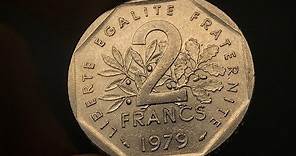 1979 France 2 Francs Coin • Values, Information, Mintage, History, and More