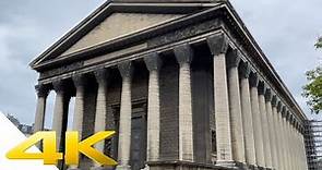 La Madeleine 4K - Paris, France: Stunning Roman-style Church
