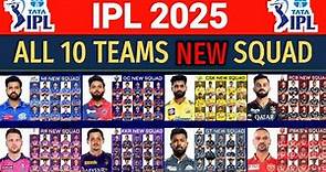 IPL 2025 - All Teams Final Squad | All Teams Final Squad IPL 2025 | IPL 2025 All list