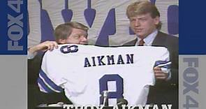Cowboys draft Aikman - 1989