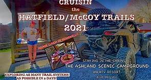 2021 Hatfield / McCoy Trails cruisin from The Ashland Scenic Campground ( Ashland Resort ) WV