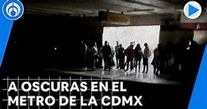 Caos y apagón en la estación del Metro Miguel Ángel de Quevedo