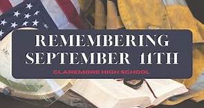Claremore High School Patriot Day Assembly (September 11, 2023)