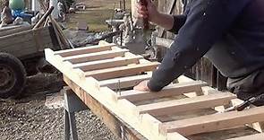 DIY - How to Build a 10' Wooden Ladder Cheap & Easy