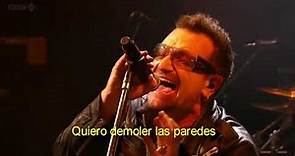 U2 - Yellow / Where the streets have no name (subitulos español) live Glastonbury 2011