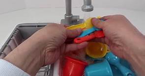 Toy Sink with Running Water - Kitchen Playset with Real Working Water Faucet