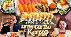 ALL YOU CAN EAT SUSHI 🍣 in San Jose CA | Kenzo Sushi