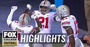 Parris Campbell takes the screen pass 57 yards to the house | Highlights | FOX COLLEGE FOOTBALL