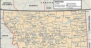 Montana County Maps: Interactive History & Complete List