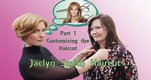 Jaclyn Smith Haircut on a Model Part 1 How to Cut Hair Tutorial for Professional Stylists