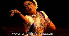 Sonal Mansingh performs Indian classical dance