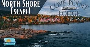 Cove Point Lodge - King Corner with Jacuzzi, Fireplace, and Balcony overlooking lake Superior