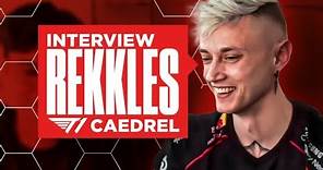 T1 REKKLES FULL INTERVIEW - TALKING ABOUT PRO PLAY AND LIFE - CAEDREL