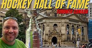 Visiting the Hockey Hall of Fame Museum in Toronto Canada 🍁 NHL & IIHF
