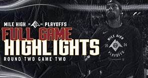 Denver Nuggets vs. Minnesota Timberwolves Full Game Two Highlights 🎥