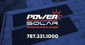Power Solar - Frank Mercado fue uno de los beneficiados...