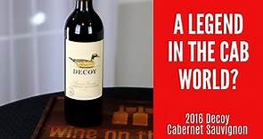 2016 Decoy Cabernet Sauvignon Wine Review