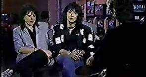 Ace Frehley & John Regan interview on MuchMusic - 1987