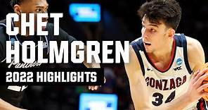 Chet Holmgren 2022 NCAA tournament highlights