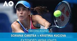 Sorana Cirstea v Kristina Kucova Extended Highlights (2R) | Australian Open 2022