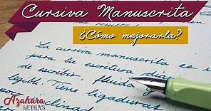 ✍️ 5 Pasos para Mejorar la Cursiva Manuscrita
