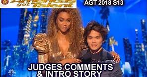 Shin Lim FULL JUDGES COMMENTS & FULL INTRO STORY America's Got Talent 2018 Finale AGT