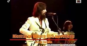 George Harrison en "Mientras mi guitarra llora suavemente”- concierto para Bangladesh 1971