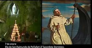 San Raimundo de Peñafort // Rezo del Rosario 7 de enero de 2024.