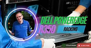 Dell PowerEdge R350 | How To Rack a Server | Server Racking | Sliding Rails | Rackmount Server
