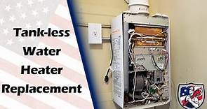 How to Replace Your Tank-less Water Heater [The Original Plumber - Open 7 Days A Week]